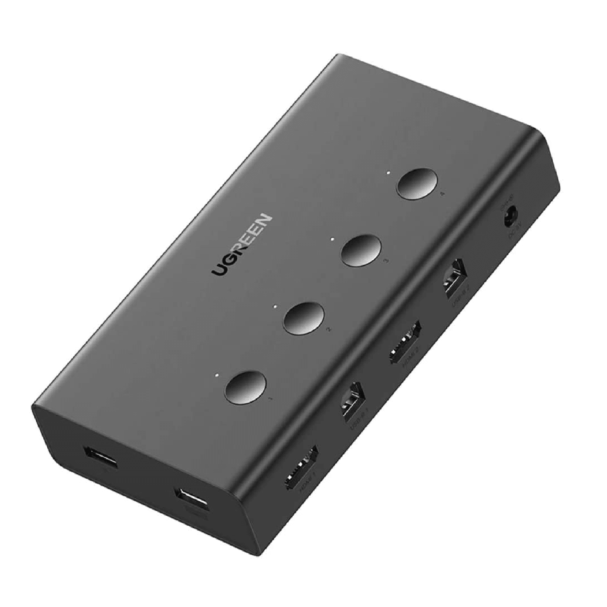 UGREEN KVM HDMI 4in1 Switch - Black - Store 974 | ستور ٩٧٤