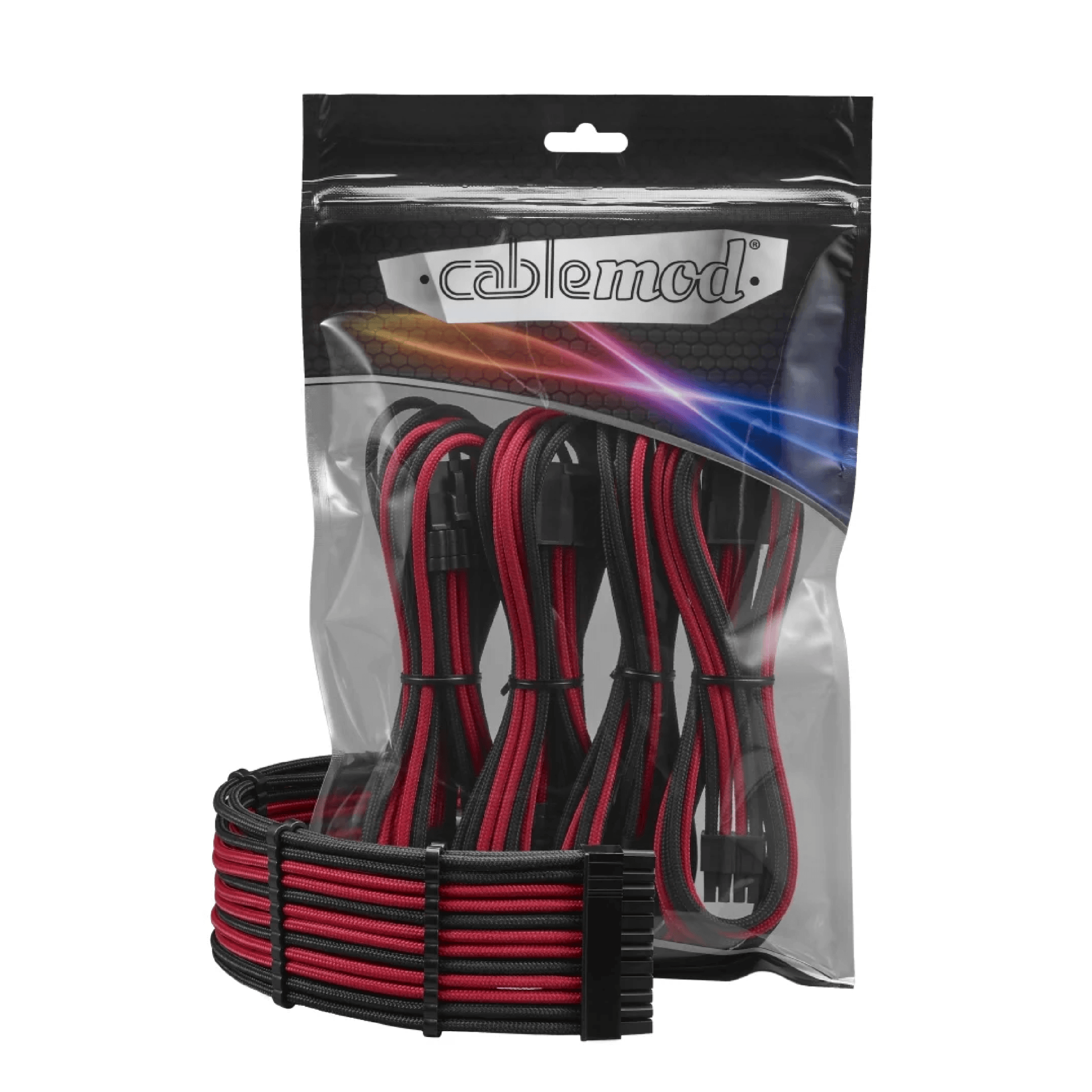 CableMod PRO ModFlex Cable Extension Kit - 8+6 Series - Black/Red - Store 974 | ستور ٩٧٤
