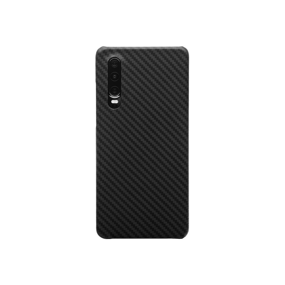 Huawei P30 Case-Gray Black - Store 974 | ستور ٩٧٤