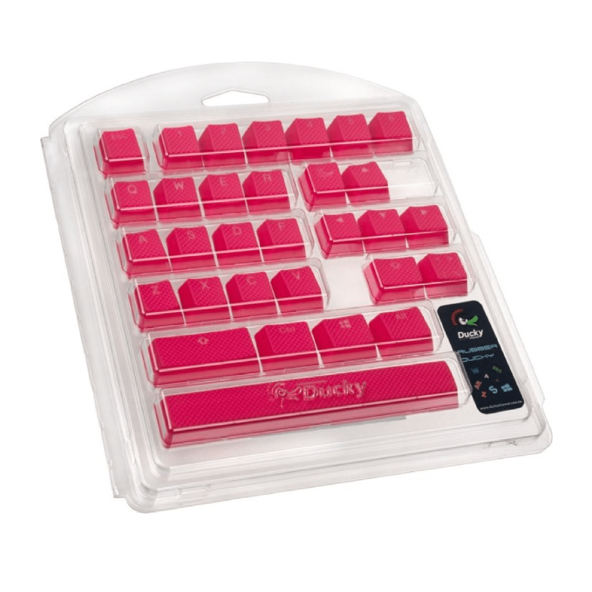 Ducky Seamless Doubleshot Rubber 31 Keycap Set - Pink - Store 974 | ستور ٩٧٤