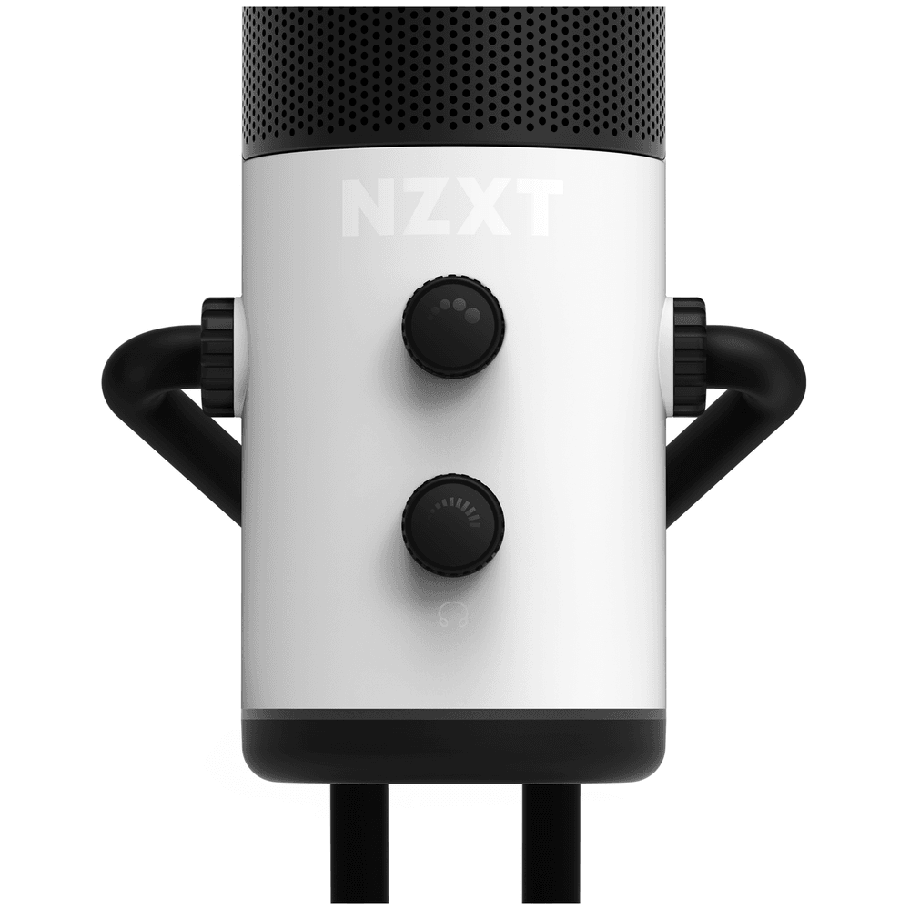 NZXT Capsule Cardioid USB Gaming/Streaming Microphone - White - Store 974 | ستور ٩٧٤