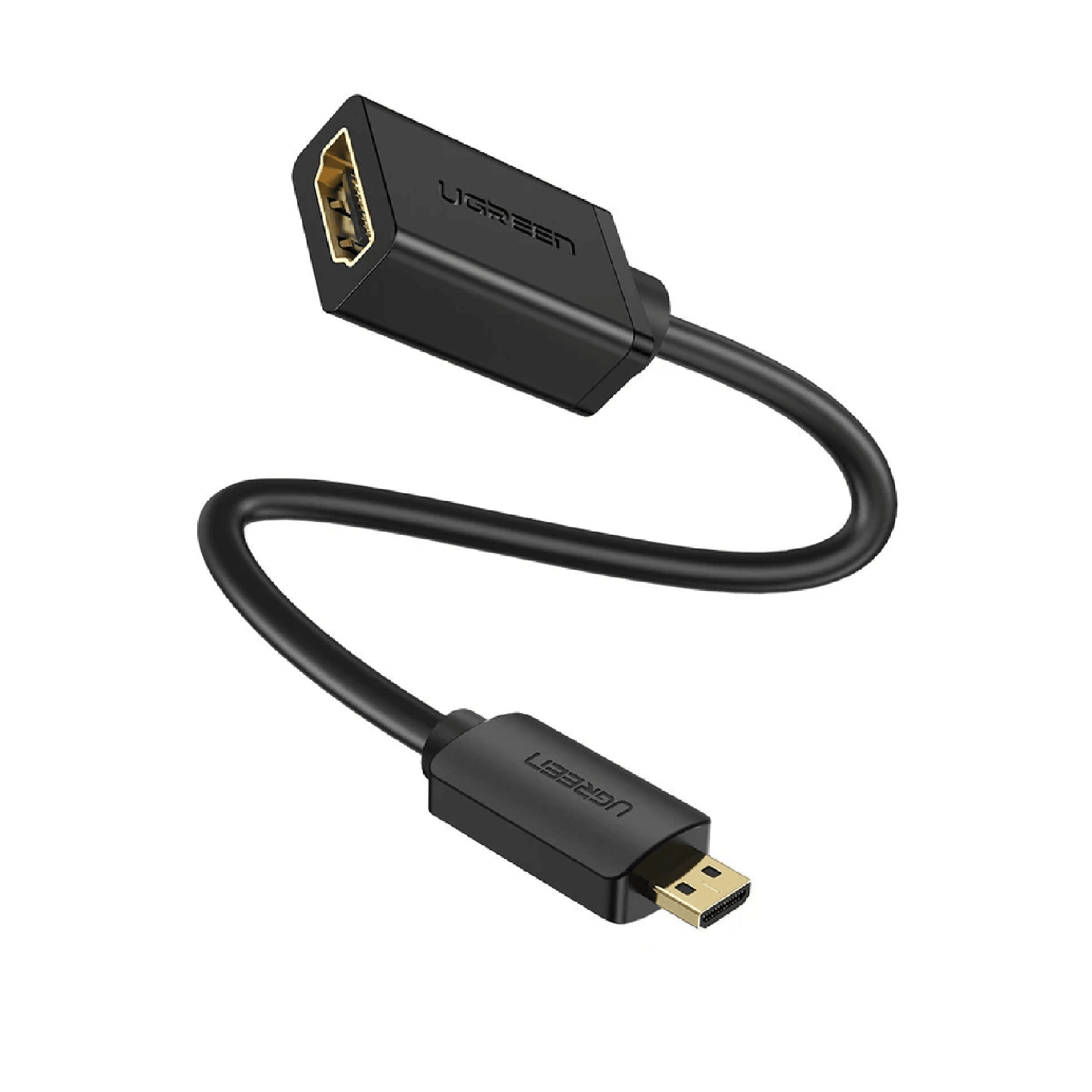 UGREEN Micro HDMI Male To HDMI Female Cable - Store 974 | ستور ٩٧٤