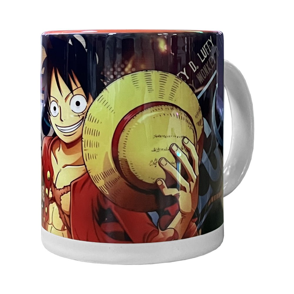 One Piece: Luffy Nikka Gear 5 Mug - Orange - كأس - Store 974 | ستور ٩٧٤