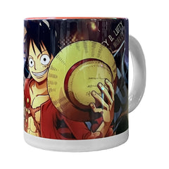 قطعة واحدة: Luffy Nikka Gear 5 Mug - Orange - كأ ST