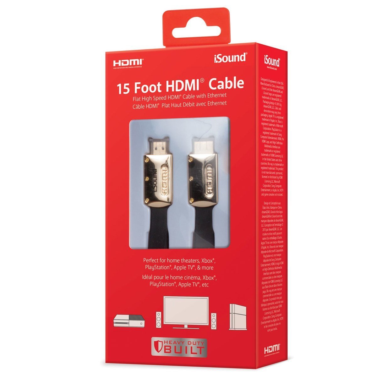 iSound HDMI Cable - 15ft - Store 974 | ستور ٩٧٤