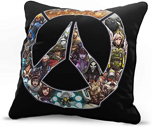 Jay Franco Video Game Decorative Pillow Cover- Overwatch - Store 974 | ستور ٩٧٤