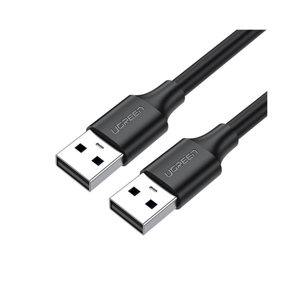 Ugreen USB 2.0 ذكر إلى الذكور 1M - كAbl Ugreen USB 2.0 ذكر إلى الذكور 1M - كAbl