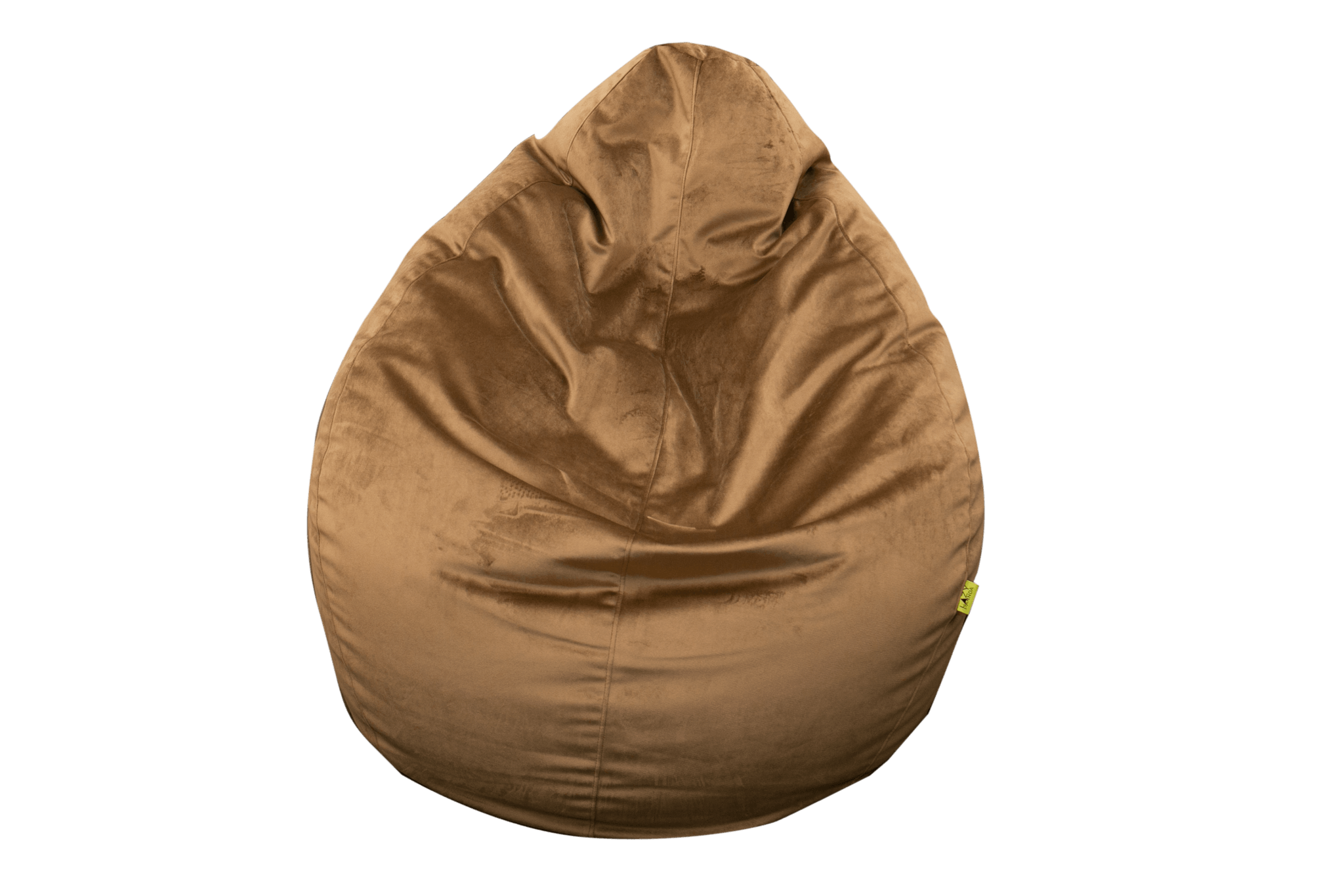 Lazy Panda Handmade Velvet Fabric Bean Bags - Brown Lazy Panda Handmade Velvet Fabric Bean Bags - Brown