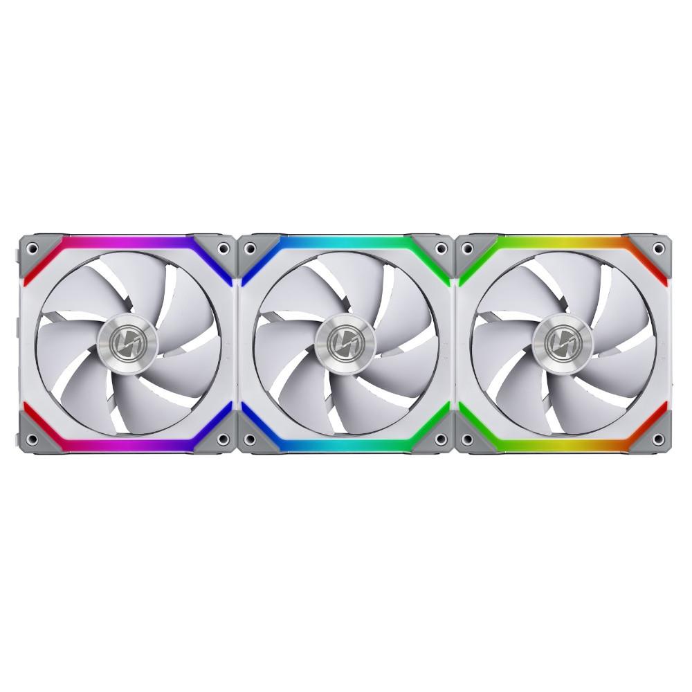 Lian Li UNI SL120 Triple RGB 120MM Fan w/ Controller - White - Store 974 | ستور ٩٧٤