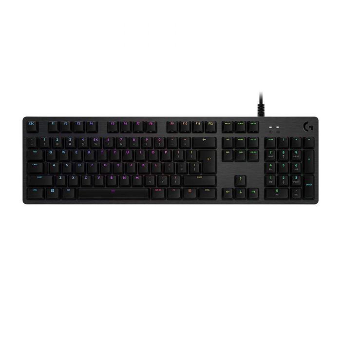 Logitech G512 Carbon RGB Mechanical Gaming Keyboard, GX Blue Switch - Store 974 | ستور ٩٧٤