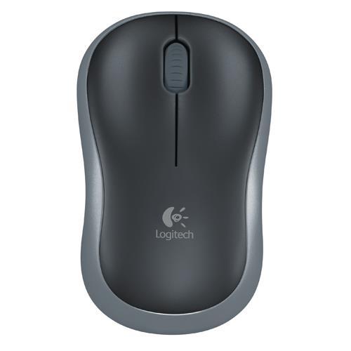 Logitech M185 Wireless Mouse - Grey - Store 974 | ستور ٩٧٤