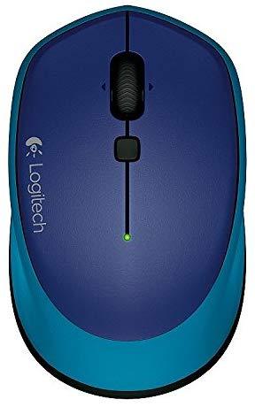 Logitech Wireless Mouse M335 - Blue - Store 974 | ستور ٩٧٤