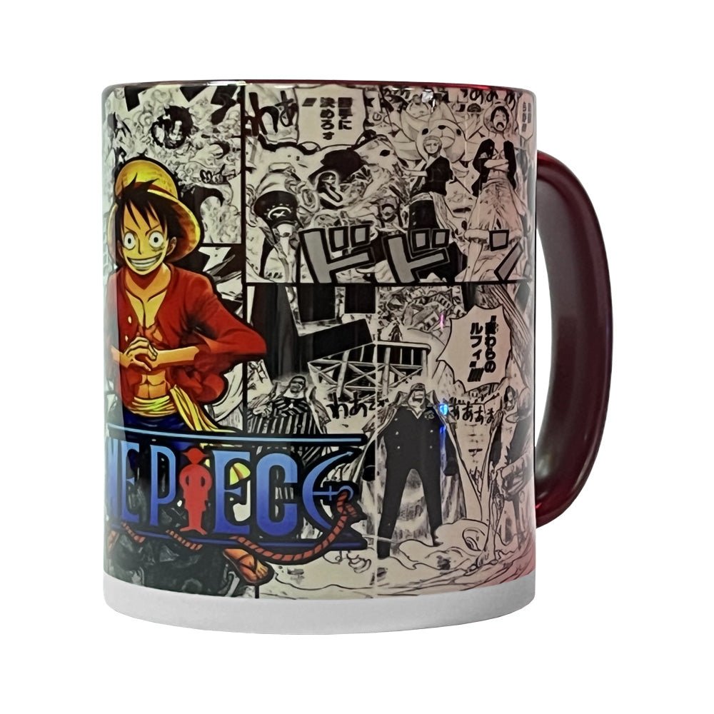 One Piece: Luffy Nikka Gear 5 Mug - Burgundy - كأس - Store 974 | ستور ٩٧٤