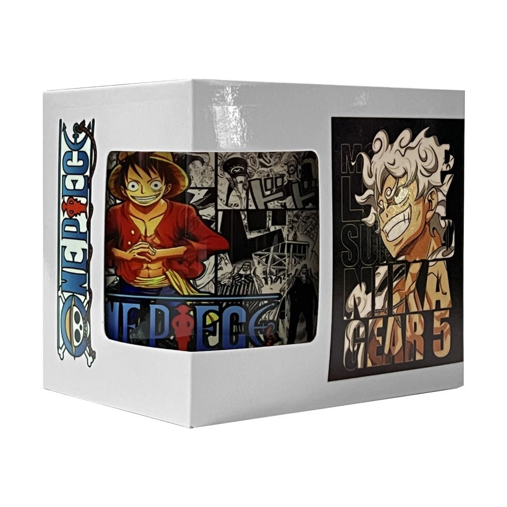 One Piece: Luffy Nikka Gear 5 Mug - Burgundy - كأس - Store 974 | ستور ٩٧٤