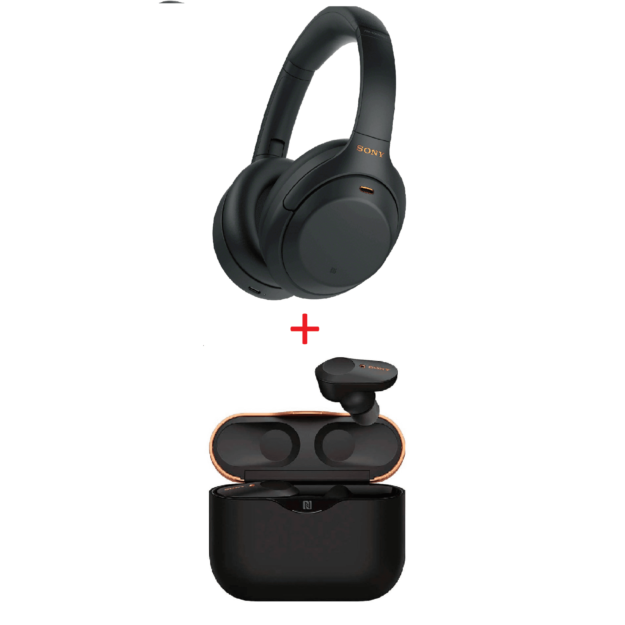 Sony WH-1000XM4 Premium Noise Cancelling Wireless Headphones - Black (w/ Free Sony WH-1000XM4) - Store 974 | ستور ٩٧٤