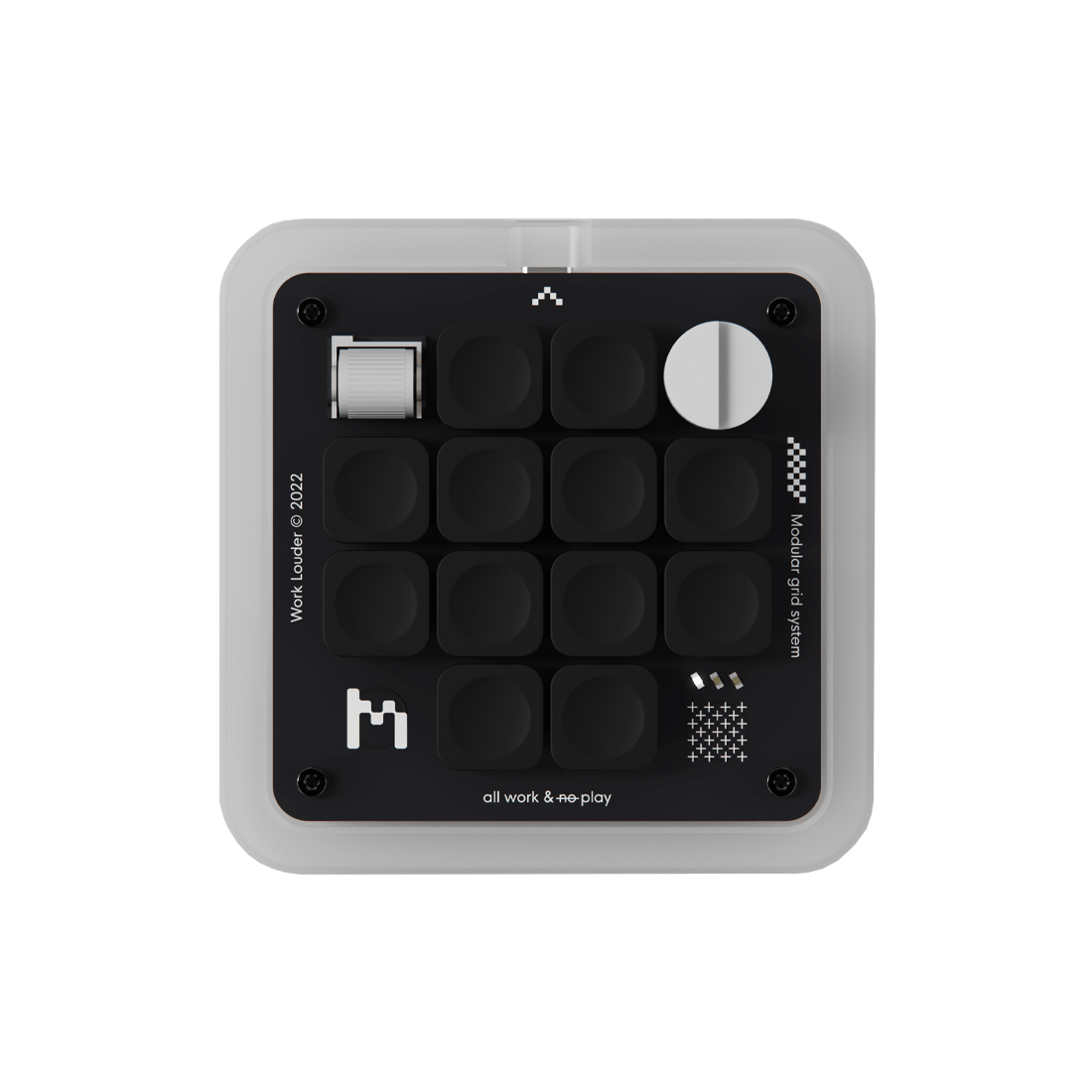 Work Louder Creator Micro KeyPad - Choco White - لوحة مفاتيح Work Louder Creator Micro KeyPad - Choco White - لوحة مفاتيح