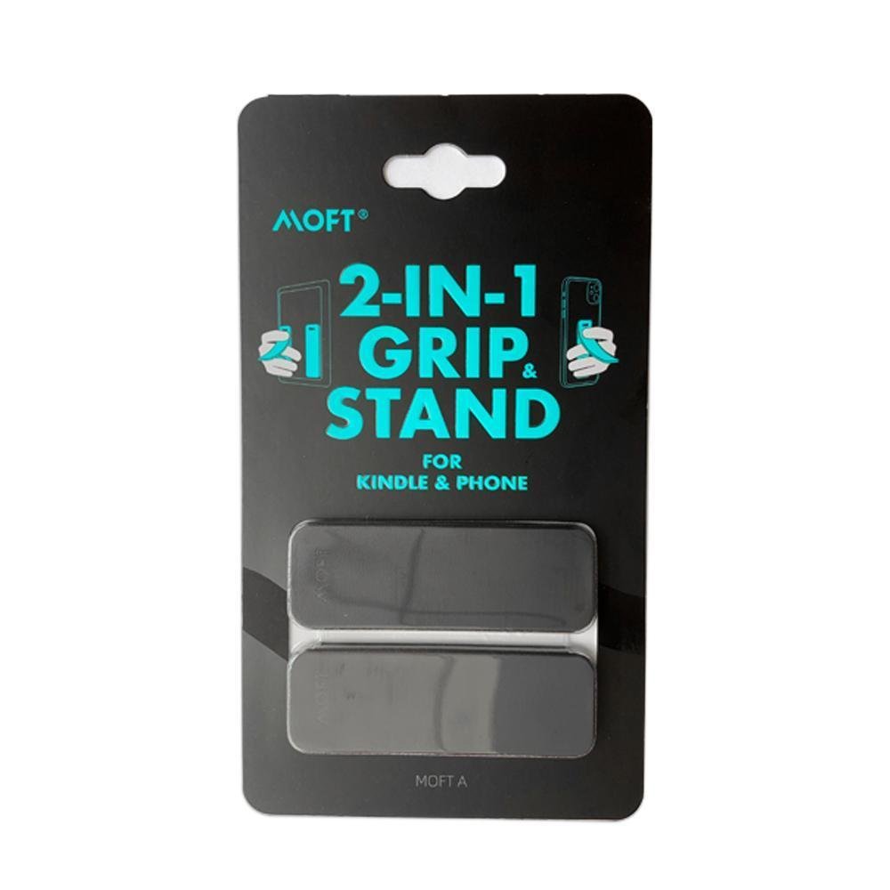 MOFT A 2-in-1 Grip & Stand for Phone and Kindle - Black - أكسسوارات MOFT A 2-in-1 Grip & Stand for Phone and Kindle - Black - أكسسوارات