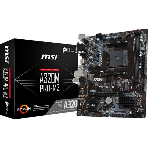 MSI A320M-PRO-M2 AMD Micro ATX Motherbaord - Store 974 | ستور ٩٧٤