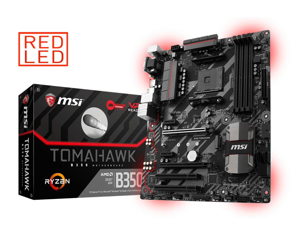 MSI B350 Tomahawk - AMD ATX Motherboard - Store 974 | ستور ٩٧٤