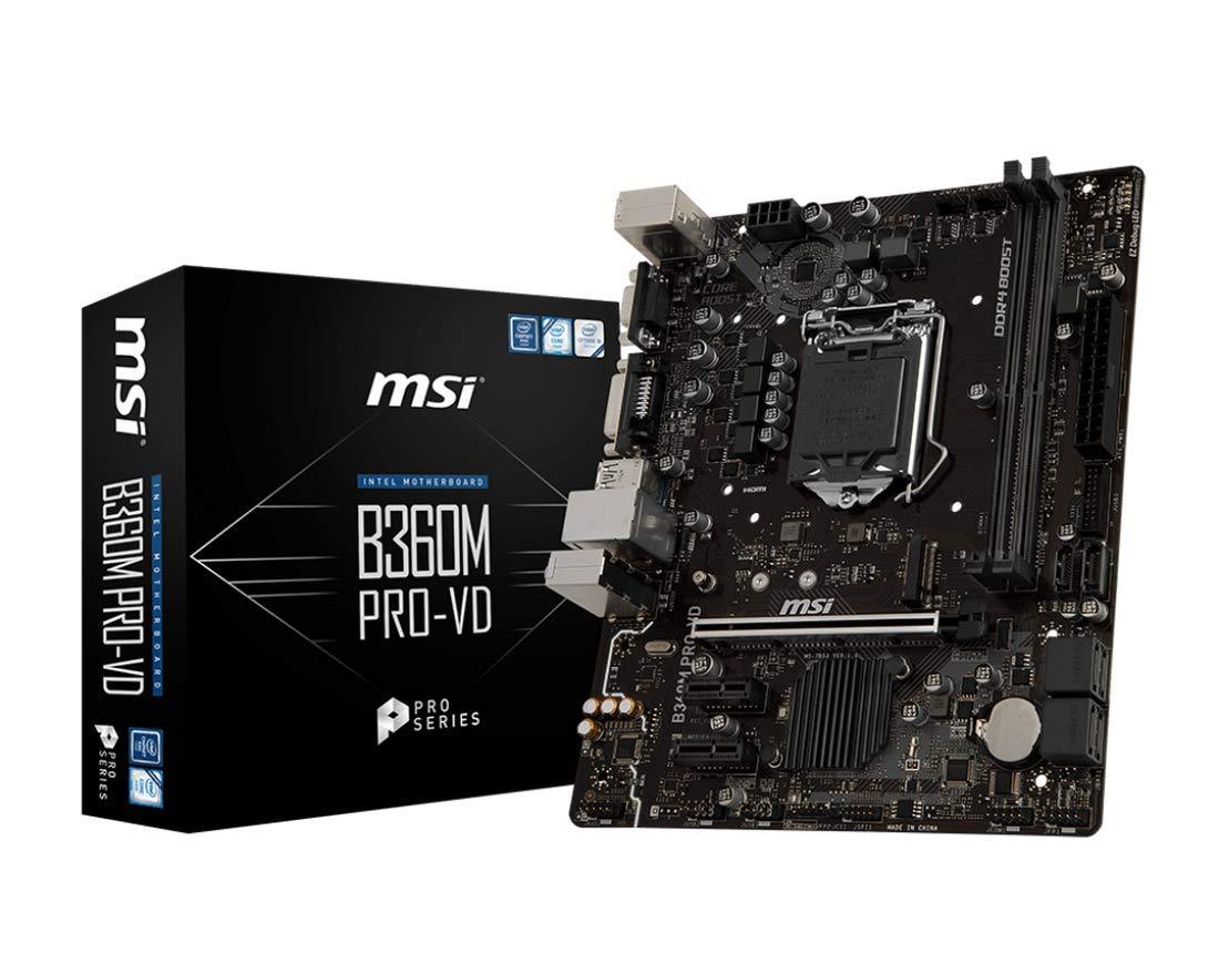 MSI B360M PRO-VD - Intel Micro ATX Motherboard - Store 974 | ستور ٩٧٤
