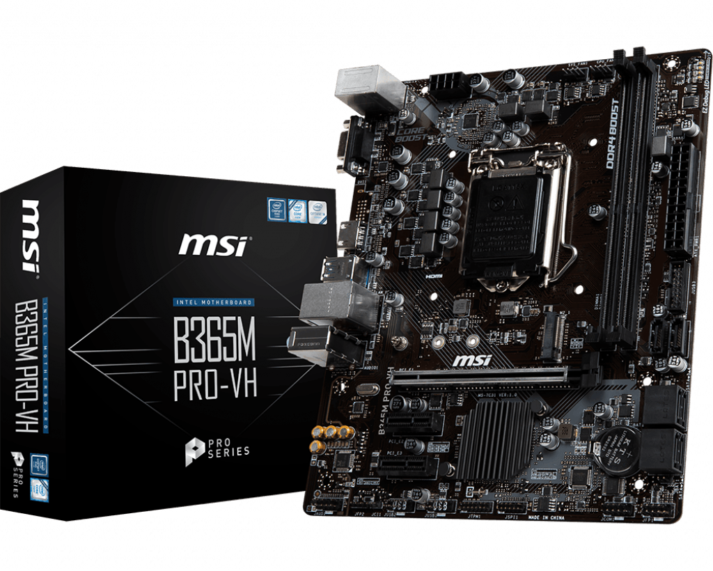 MSI B365M PRO-VH - Intel Micro ATX Motherboard - Store 974 | ستور ٩٧٤