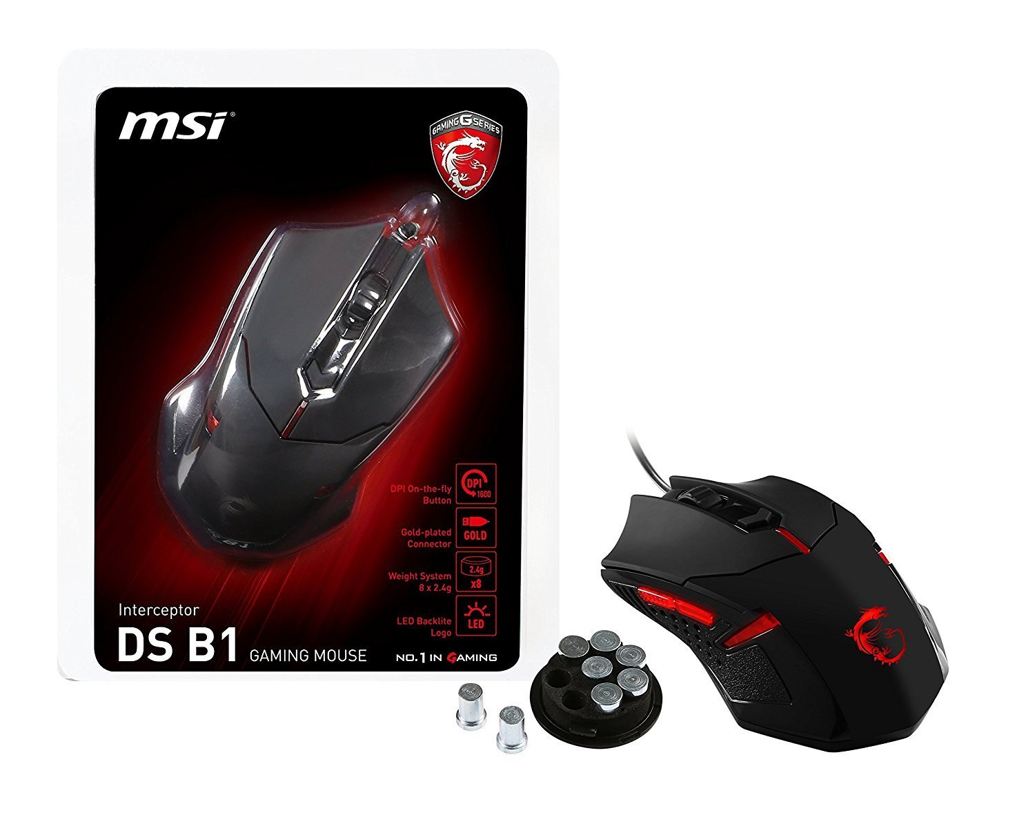 MSI DS B1 Gaming Mouse - Wired - Store 974 | ستور ٩٧٤