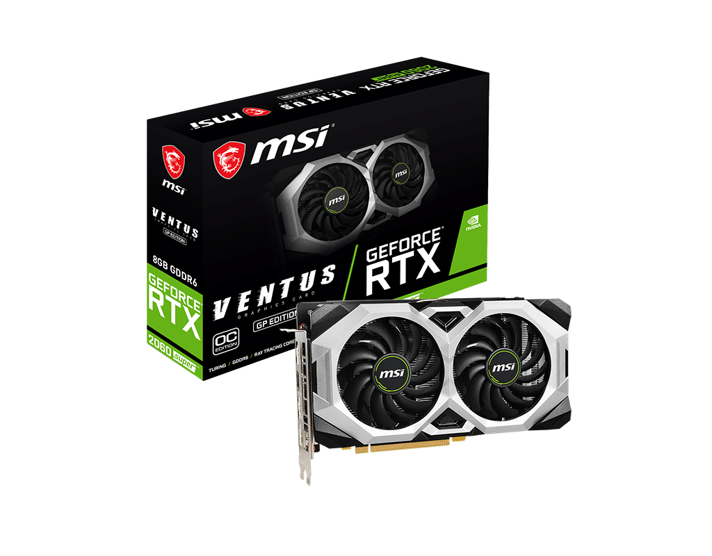 MSI GeForce RTX2060 Super Ventus GP OC Edition - Store 974 | ستور ٩٧٤