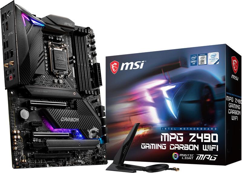 MSI MPG Z490 Gaming Carbon Wifi Intel Motherboard - Store 974 | ستور ٩٧٤