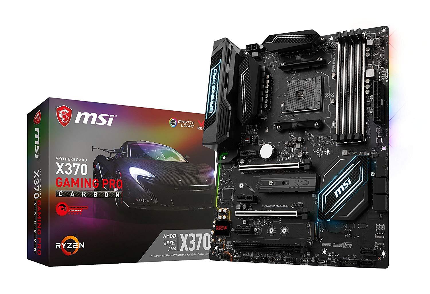 MSI X370 Gaming Pro Carbon - AMD ATX Motherboard - Store 974 | ستور ٩٧٤