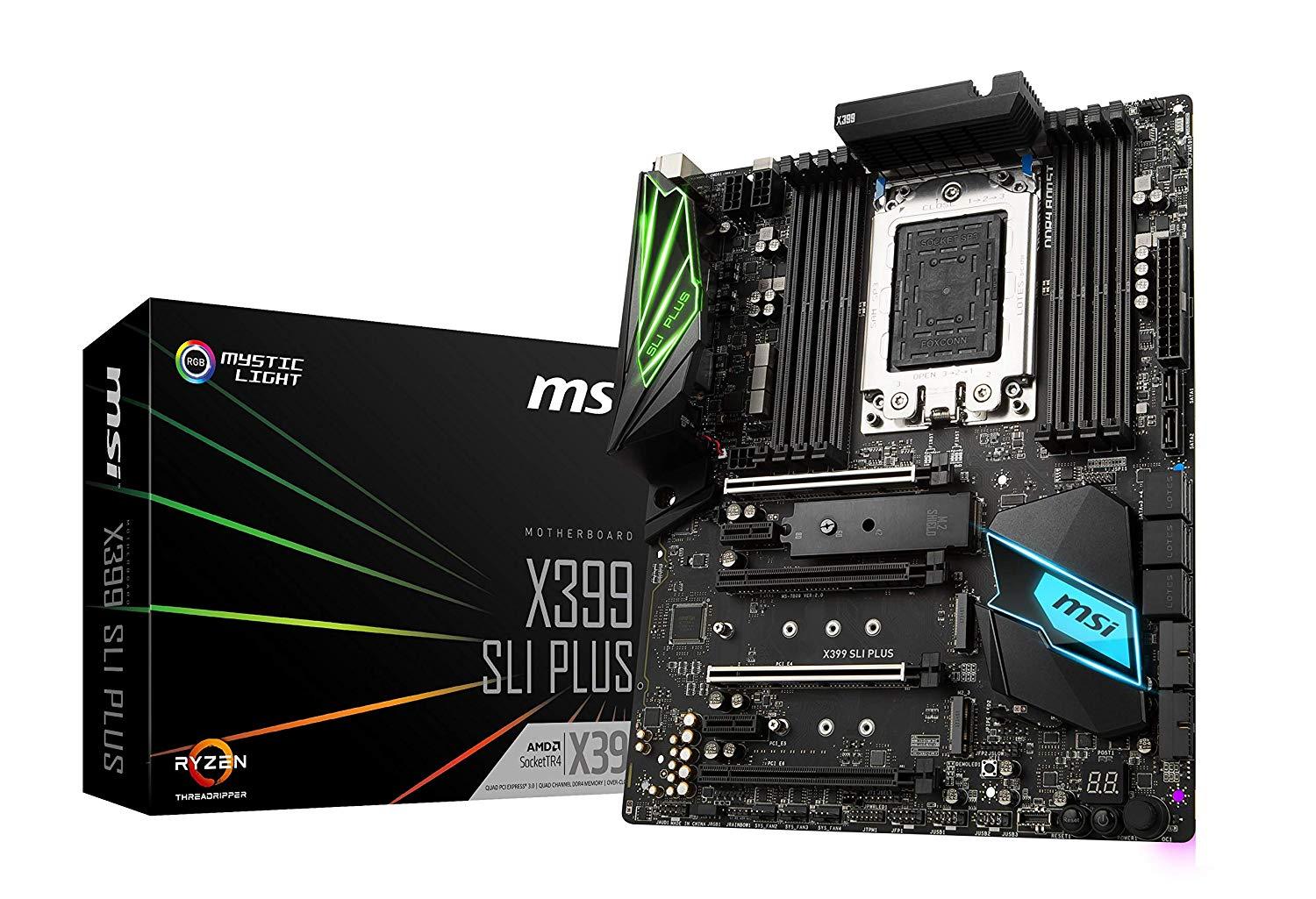 MSI X399 SLI Plus Gaming - AMD ATX Motherboard - Store 974 | ستور ٩٧٤