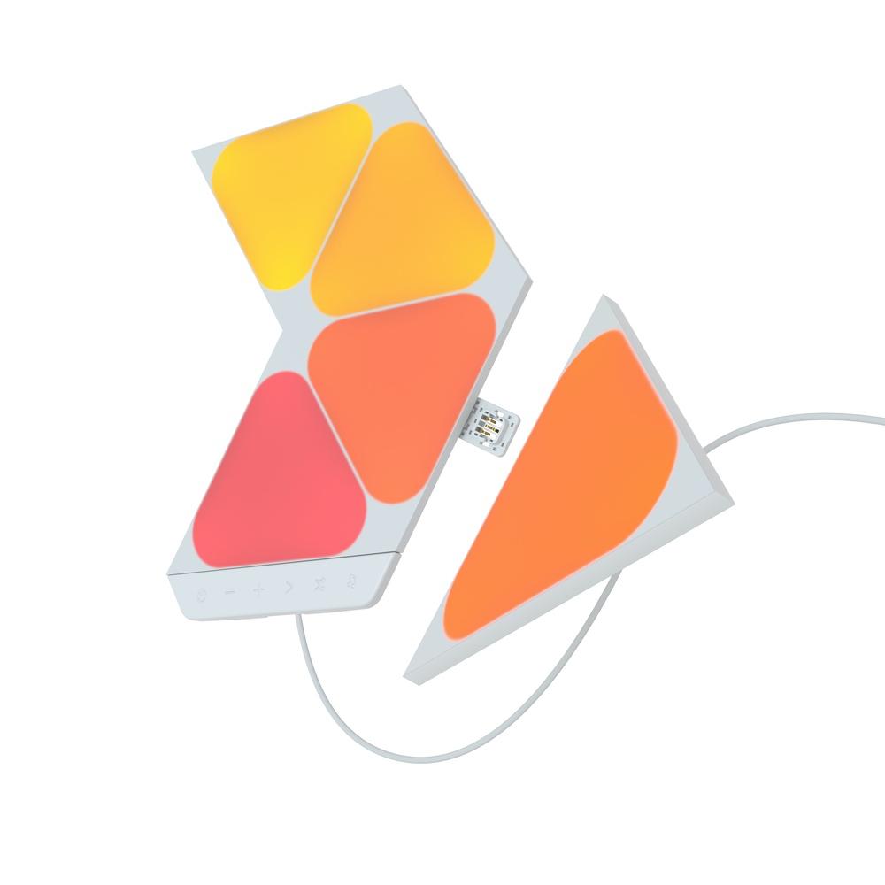 Nanoleaf Shapes Triangles Mini Starter Kit - 5 Panels - إضاءة Nanoleaf Shapes Triangles Mini Starter Kit - 5 Panels - إضاءة