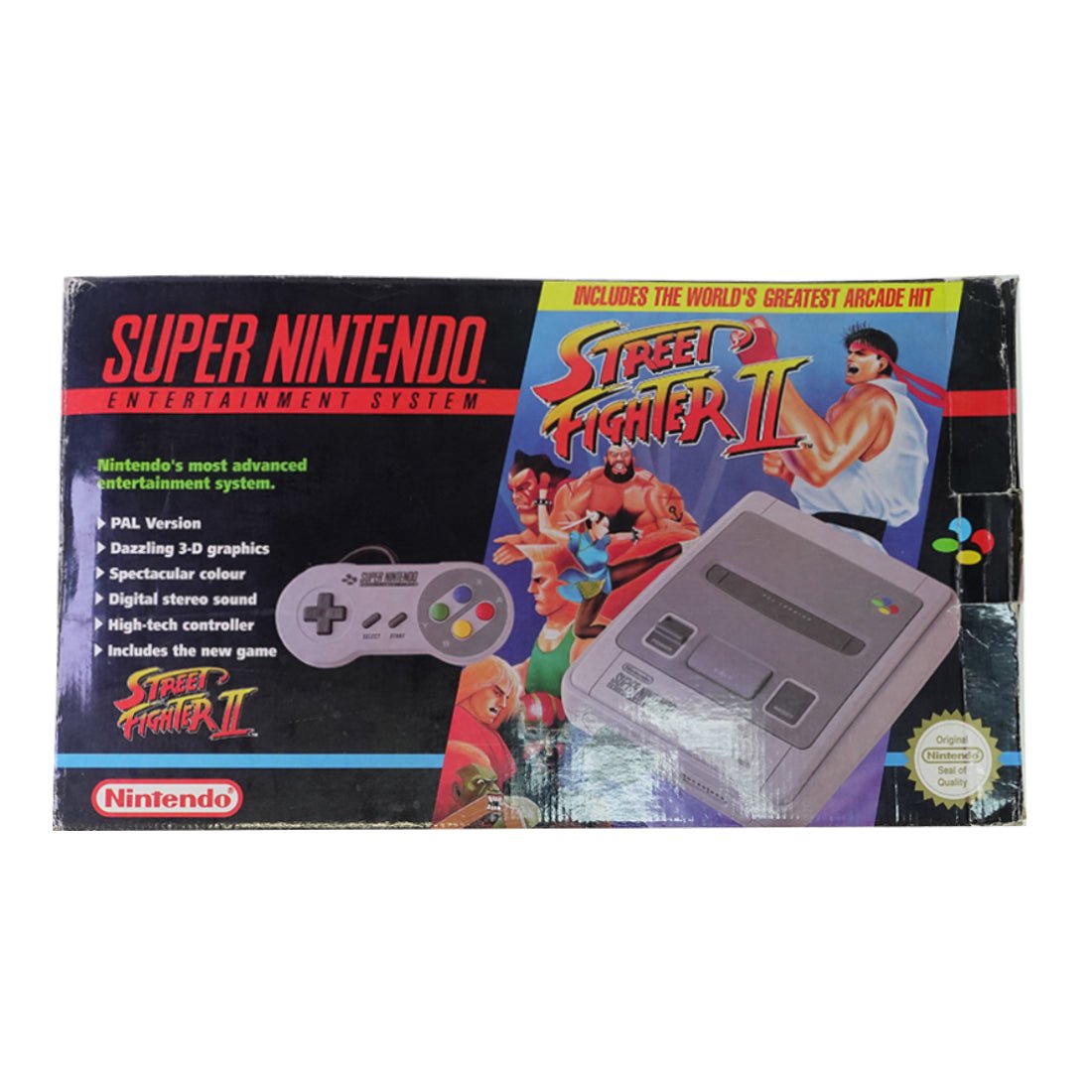 (Pre-Owned) Super Nintendo Entertainment System Console - Street Fighter II Edition - ريترو - Store 974 | ستور ٩٧٤