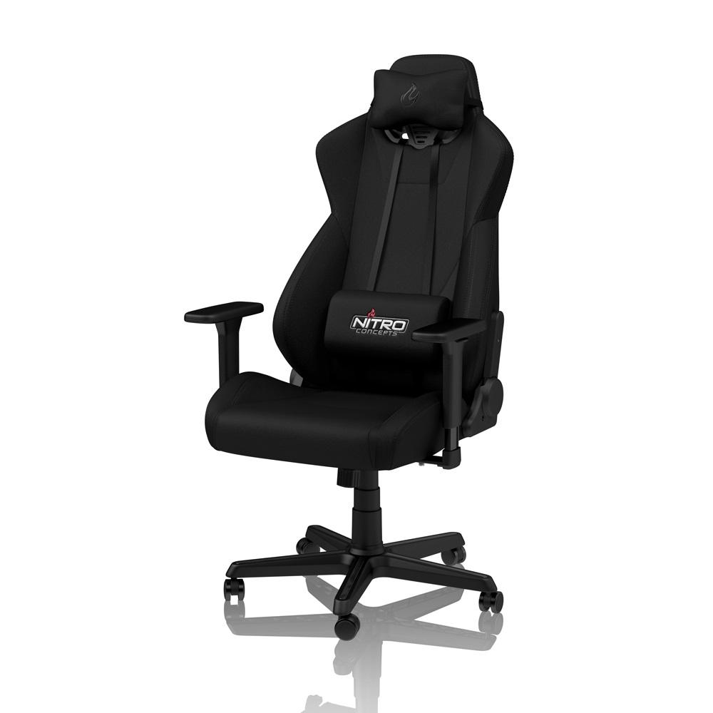 Nitro Concepts S300 EX Gaming Chair - Stealth Black - Store 974 | ستور ٩٧٤
