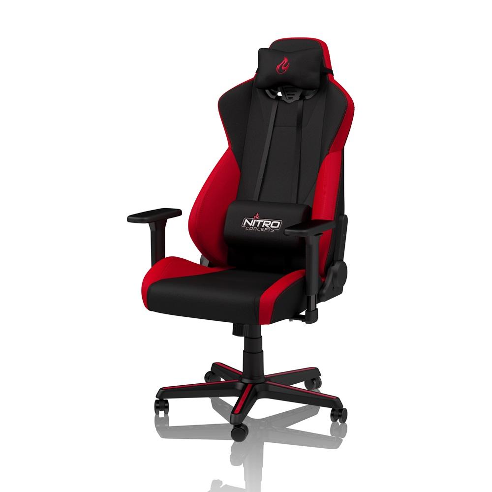 Nitro Concepts S300 Gaming Chair - Inferno Red - Store 974 | ستور ٩٧٤