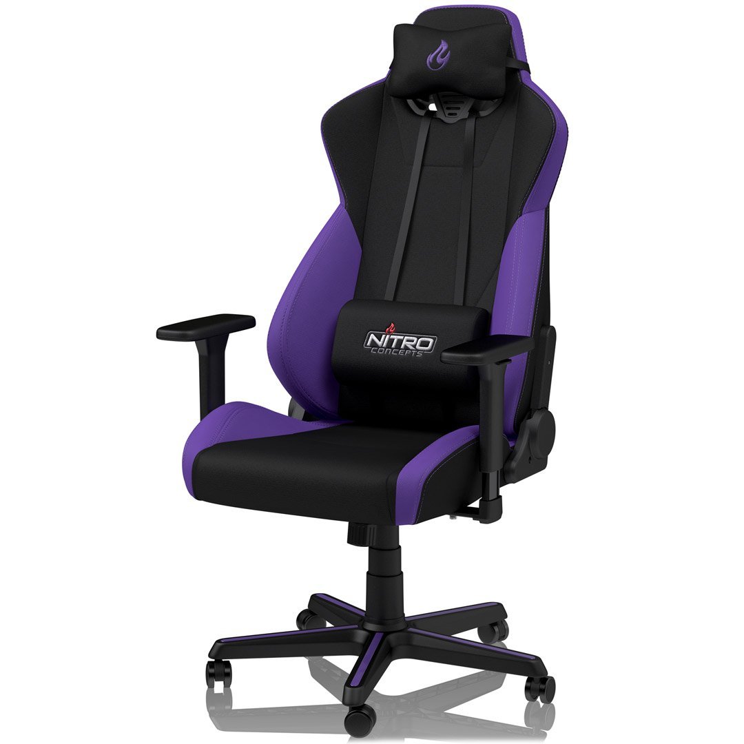 Nitro Concepts S300 Gaming Chair - Nebula Purple - Store 974 | ستور ٩٧٤