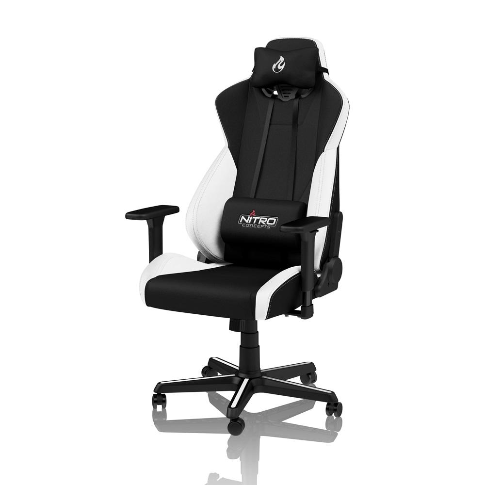 Nitro Concepts S300 Gaming Chair - Radiant White - Store 974 | ستور ٩٧٤