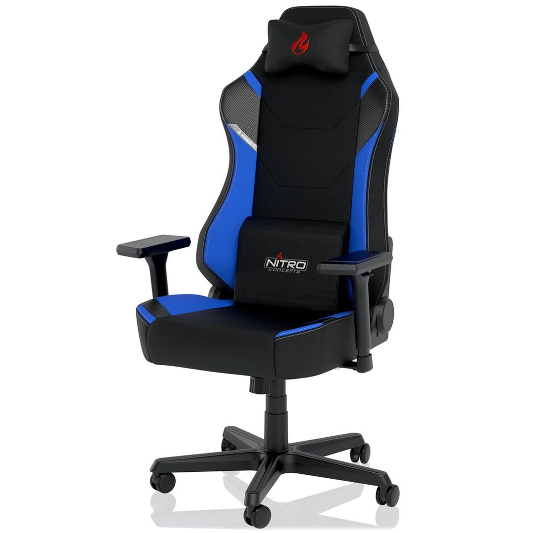 Nitro Concepts X1000 Gaming Chair - Black/Blue - Store 974 | ستور ٩٧٤