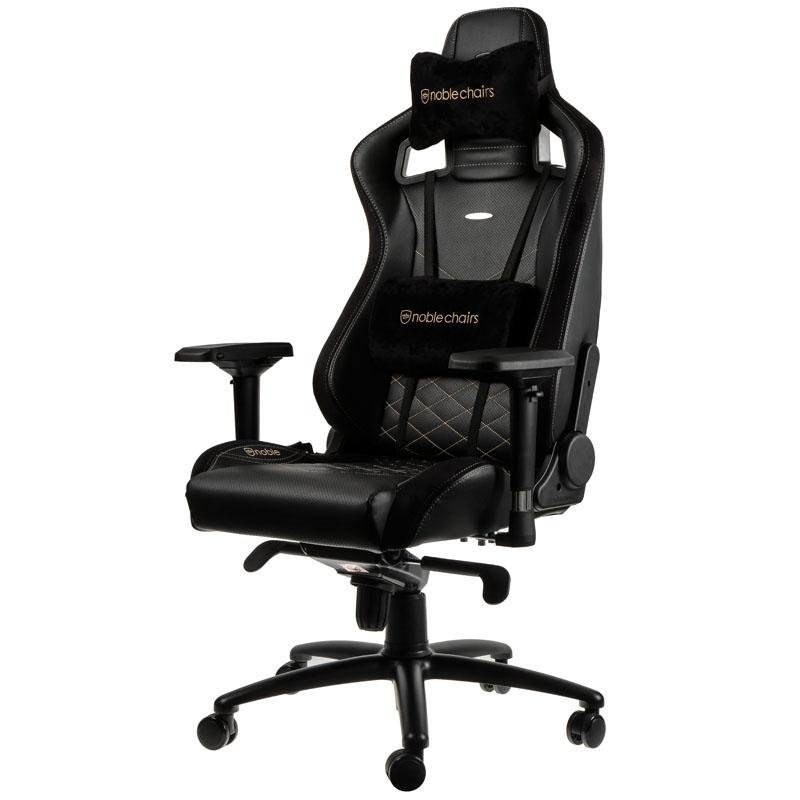 Noblechairs Epic Series - Black/Gold - Store 974 | ستور ٩٧٤