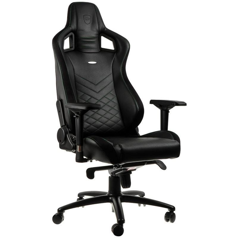 Noblechairs Epic Series - Black/Green - Store 974 | ستور ٩٧٤