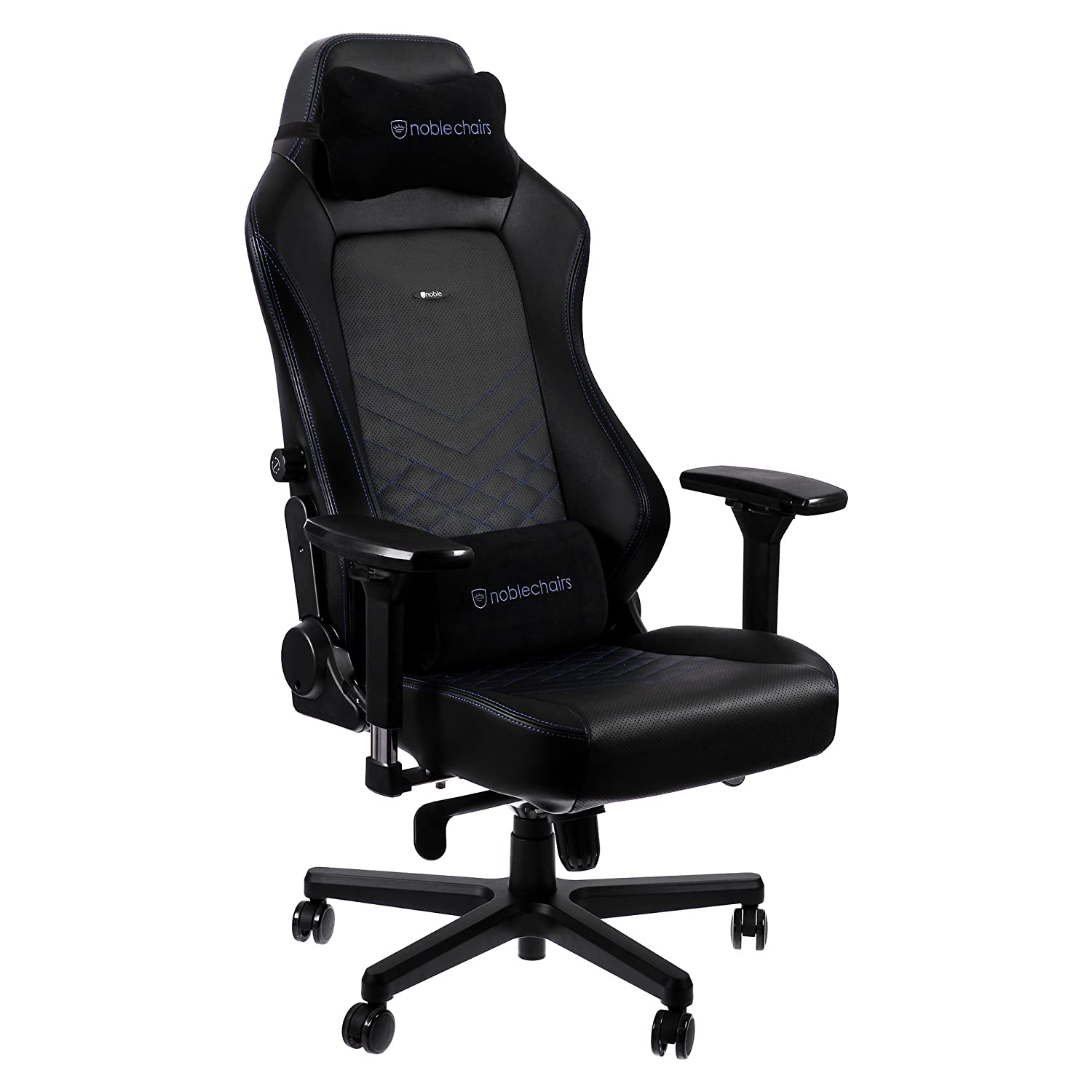 Noblechairs Hero Gaming Chair - Black/Blue - Store 974 | ستور ٩٧٤