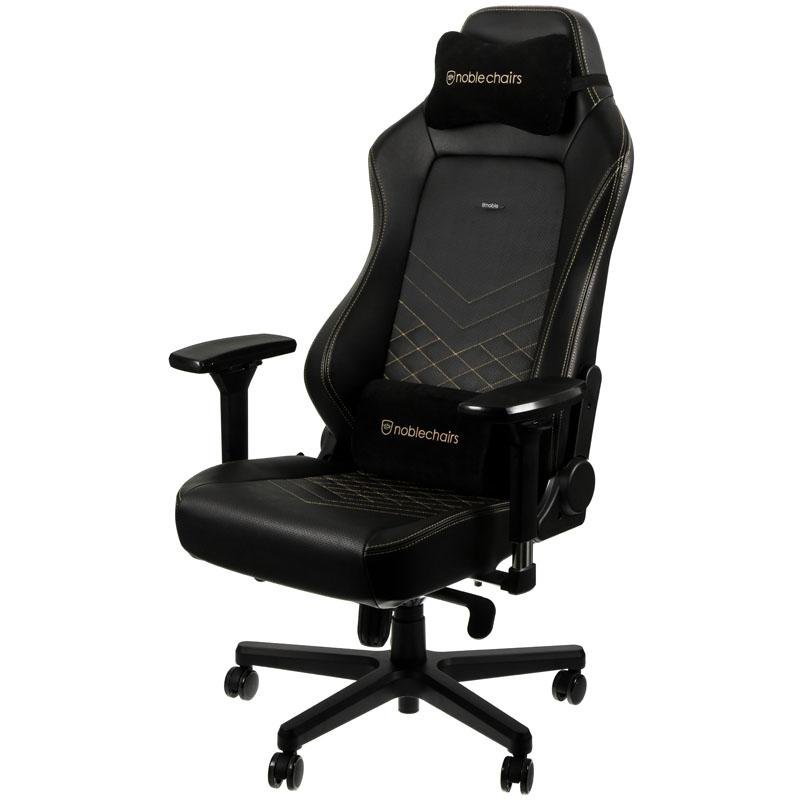 Noblechairs Hero Gaming Chair -Black/Gold - Store 974 | ستور ٩٧٤