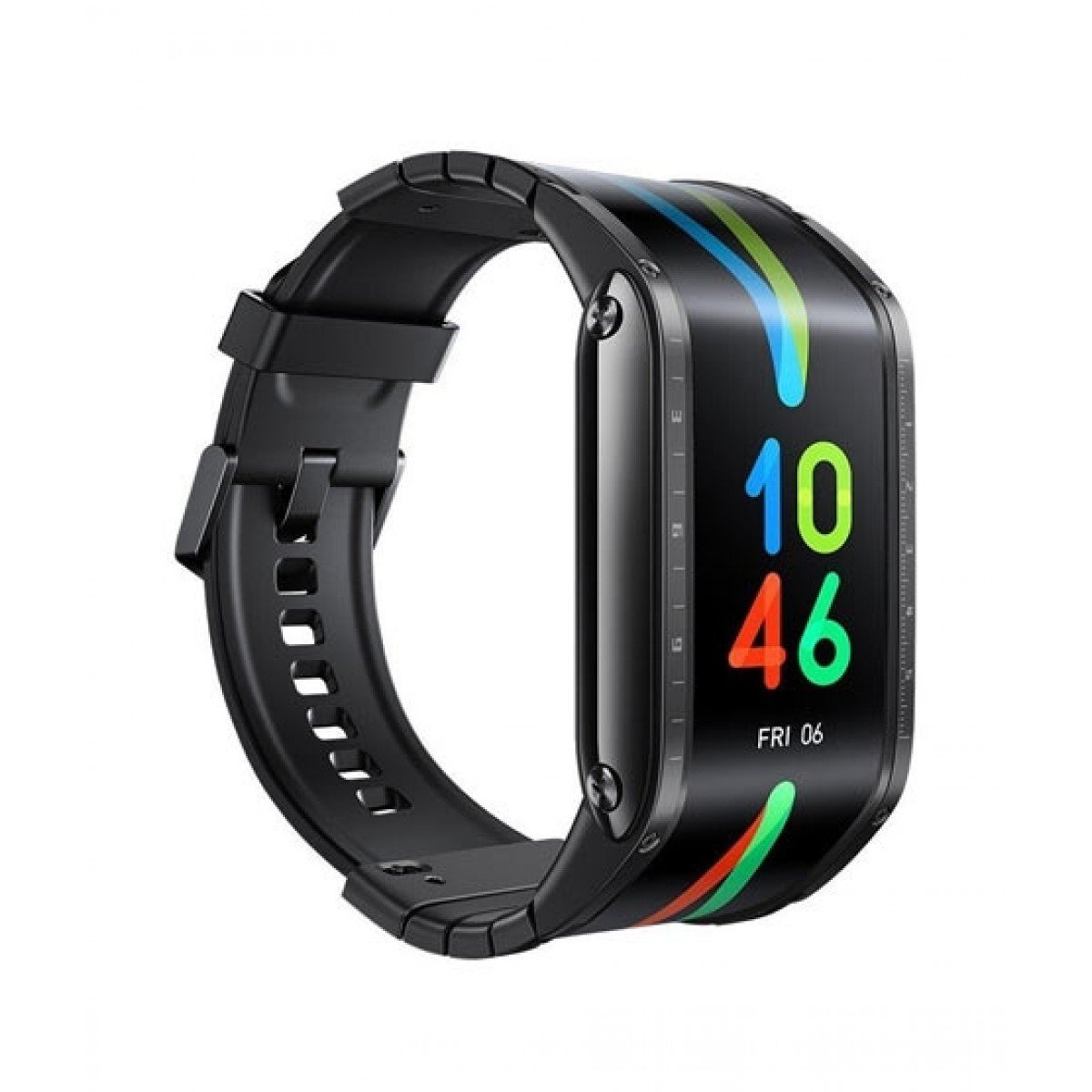 Nubia Smart Watch Flexible Screen - Black - Store 974 | ستور ٩٧٤