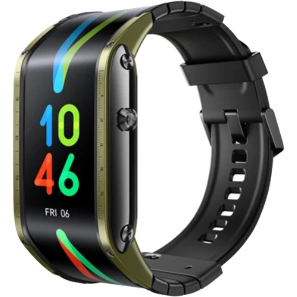 Nubia Smart Watch Flexible Screen - Green - Store 974 | ستور ٩٧٤