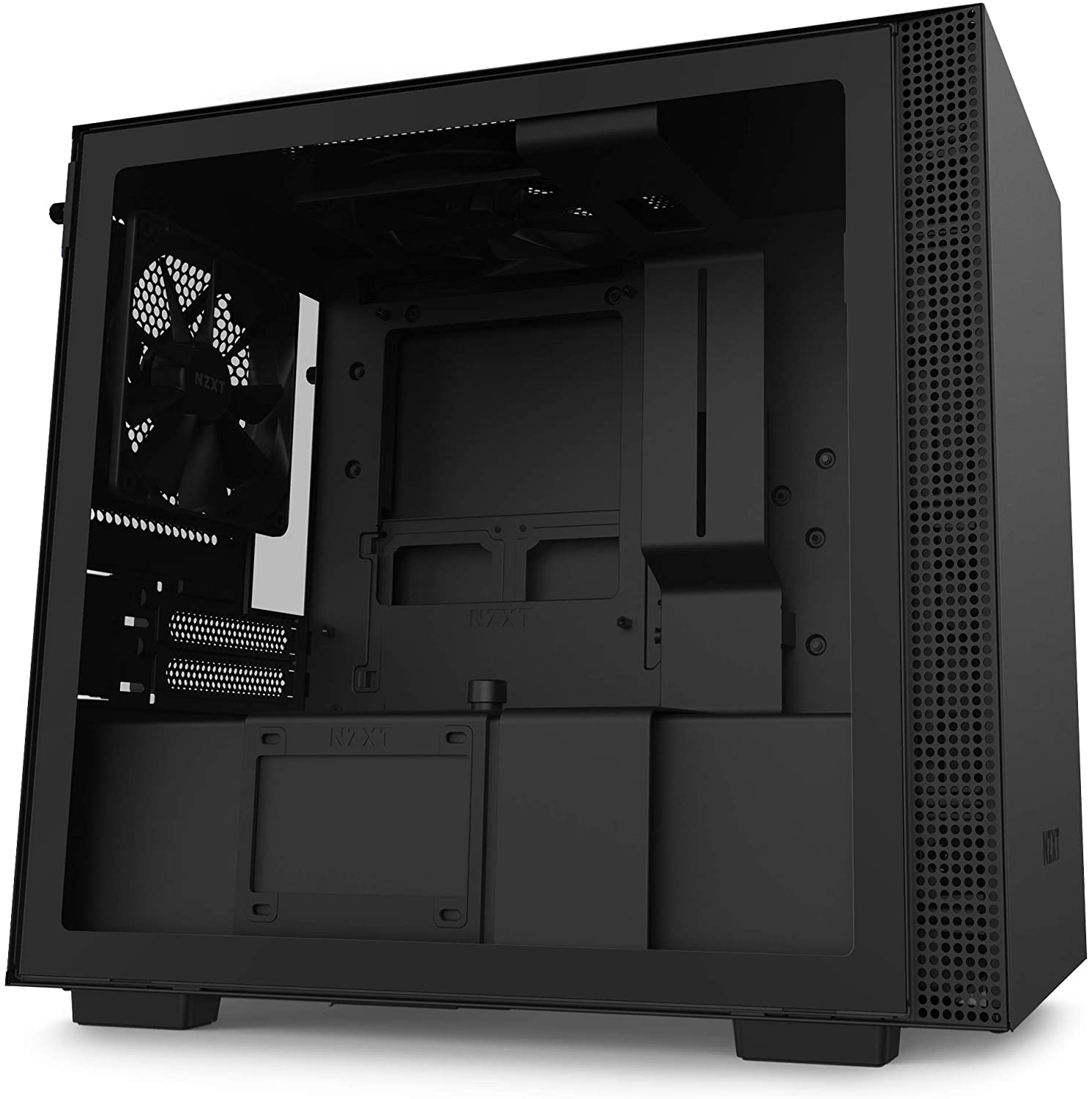 NZXT H210 Mini-ITX PC Gaming Case - Black - صندوق – Store 974 | ستور ٩٧٤