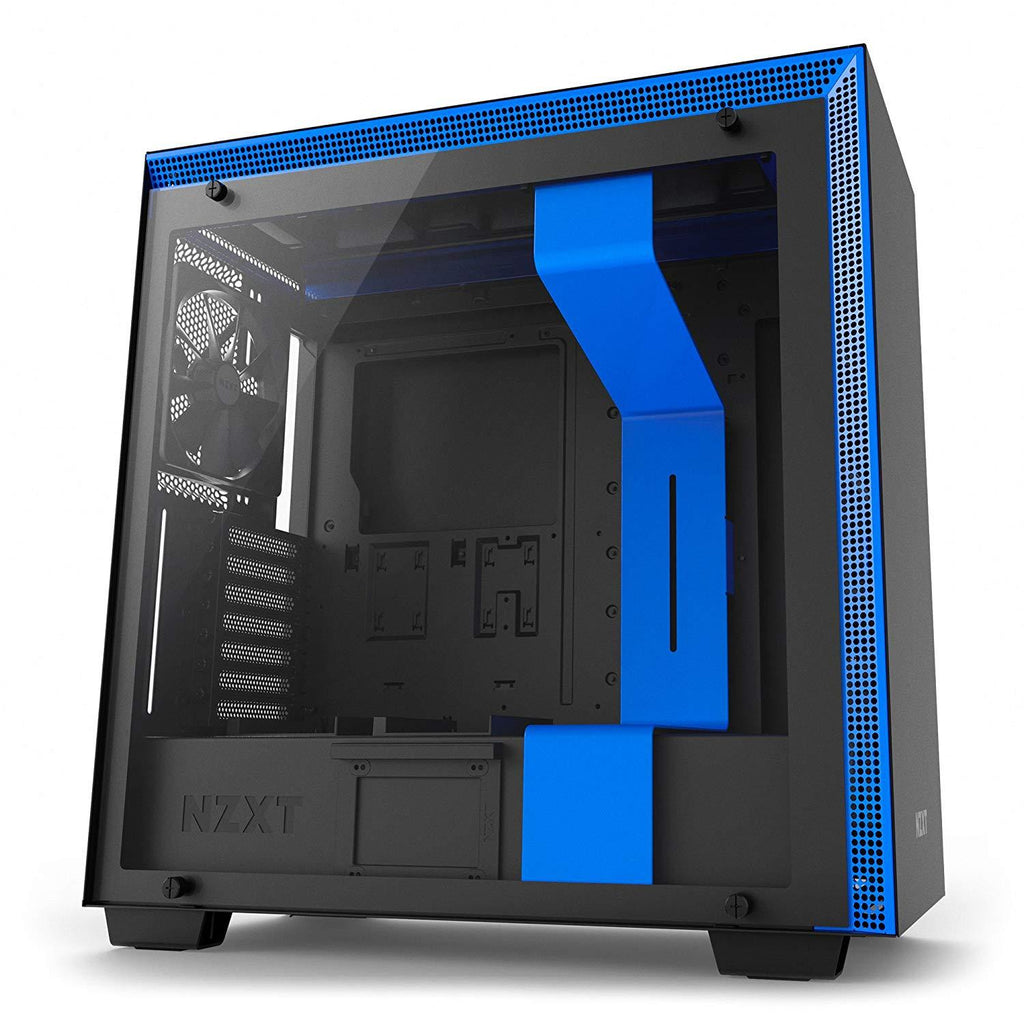 NZXT H700 ATX Mid Tower Case - Black/Blue - صندوق – Store974