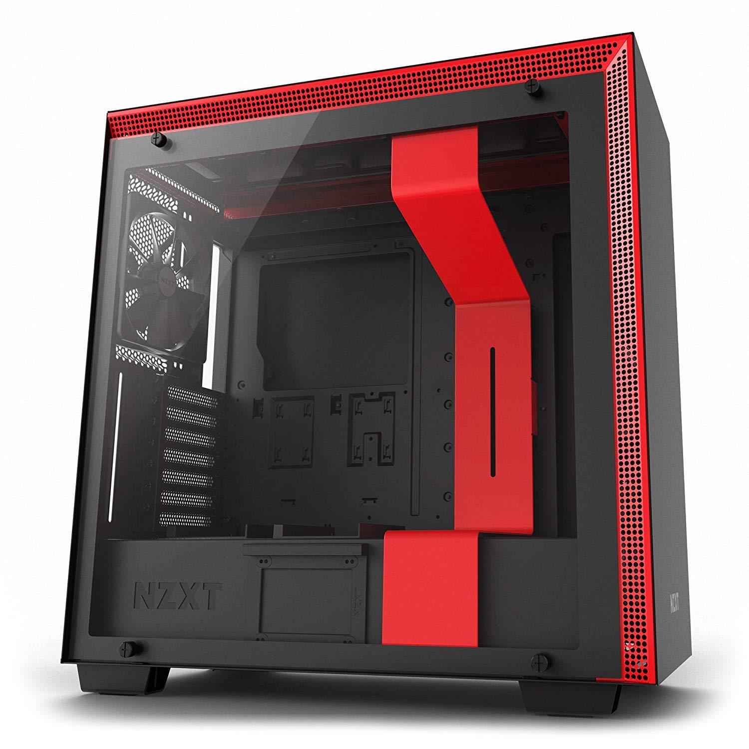 NZXT H700 ATX Mid Tower Case - Black/Red - Store 974 | ستور ٩٧٤