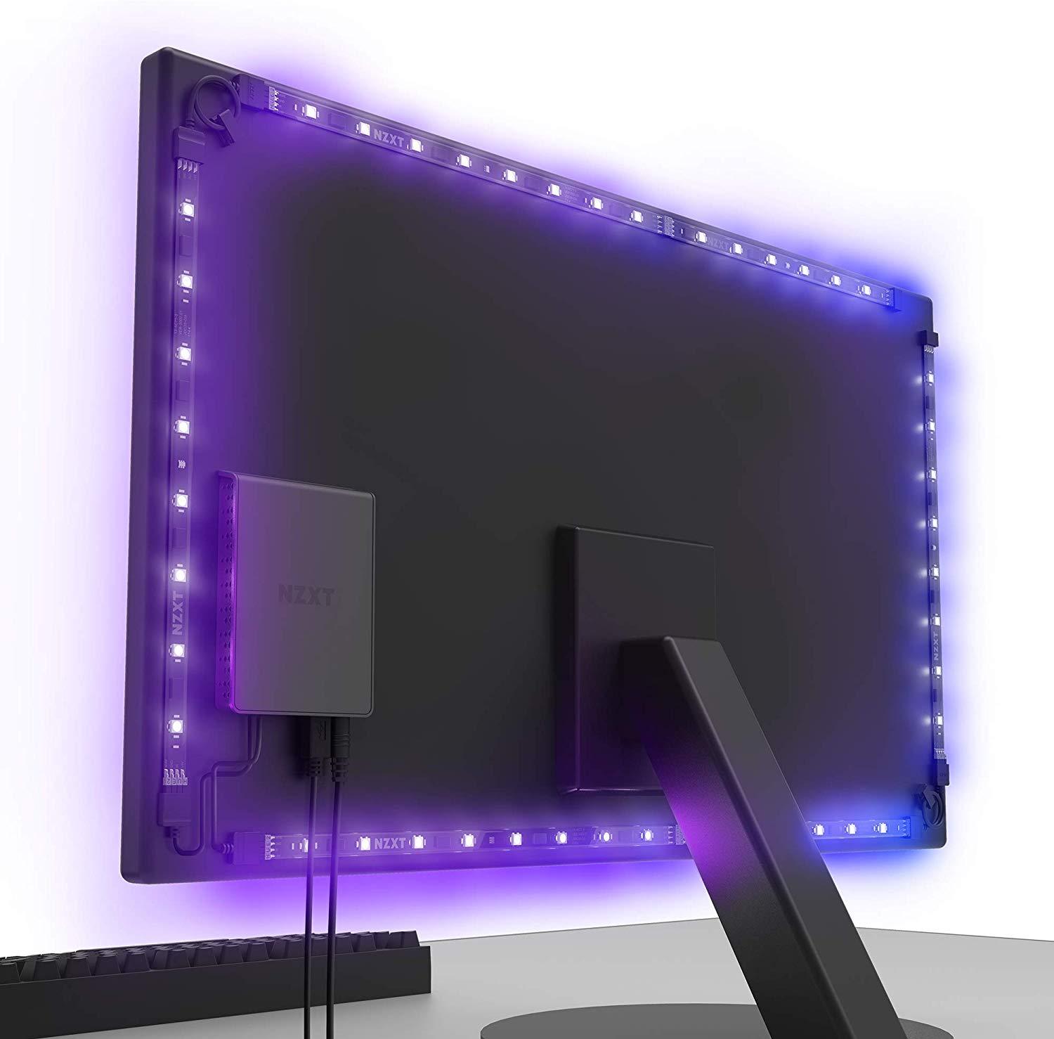 NZXT HUE 2 Ambient Monitor Back Lighting Kit for Monitors 21