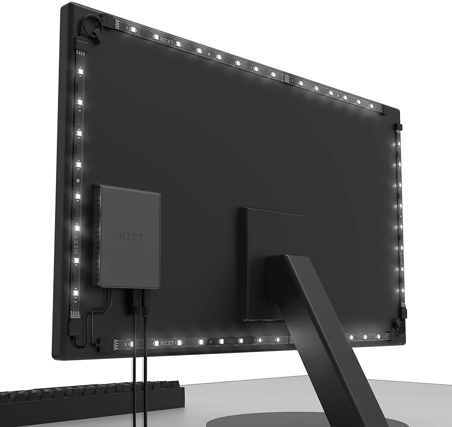 NZXT HUE 2 Ambient Monitor Back Lighting Kit for Monitors 26