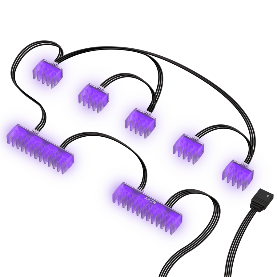 NZXT HUE 2 RGB Cable Comb Accessory Lighting Kit - Store 974 | ستور ٩٧٤