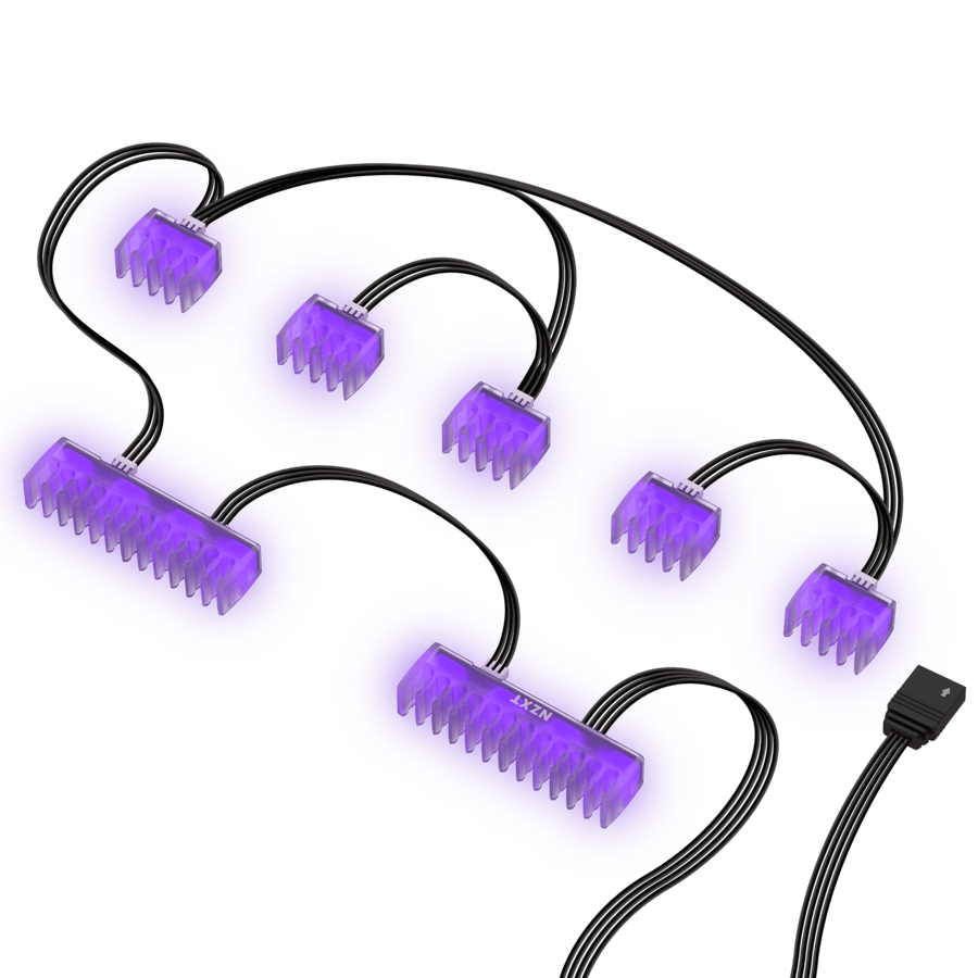NZXT HUE 2 RGB Cable Comb Accessory Lighting Kit - أكسسوارات NZXT HUE 2 RGB Cable Comb Accessory Lighting Kit - أكسسوارات